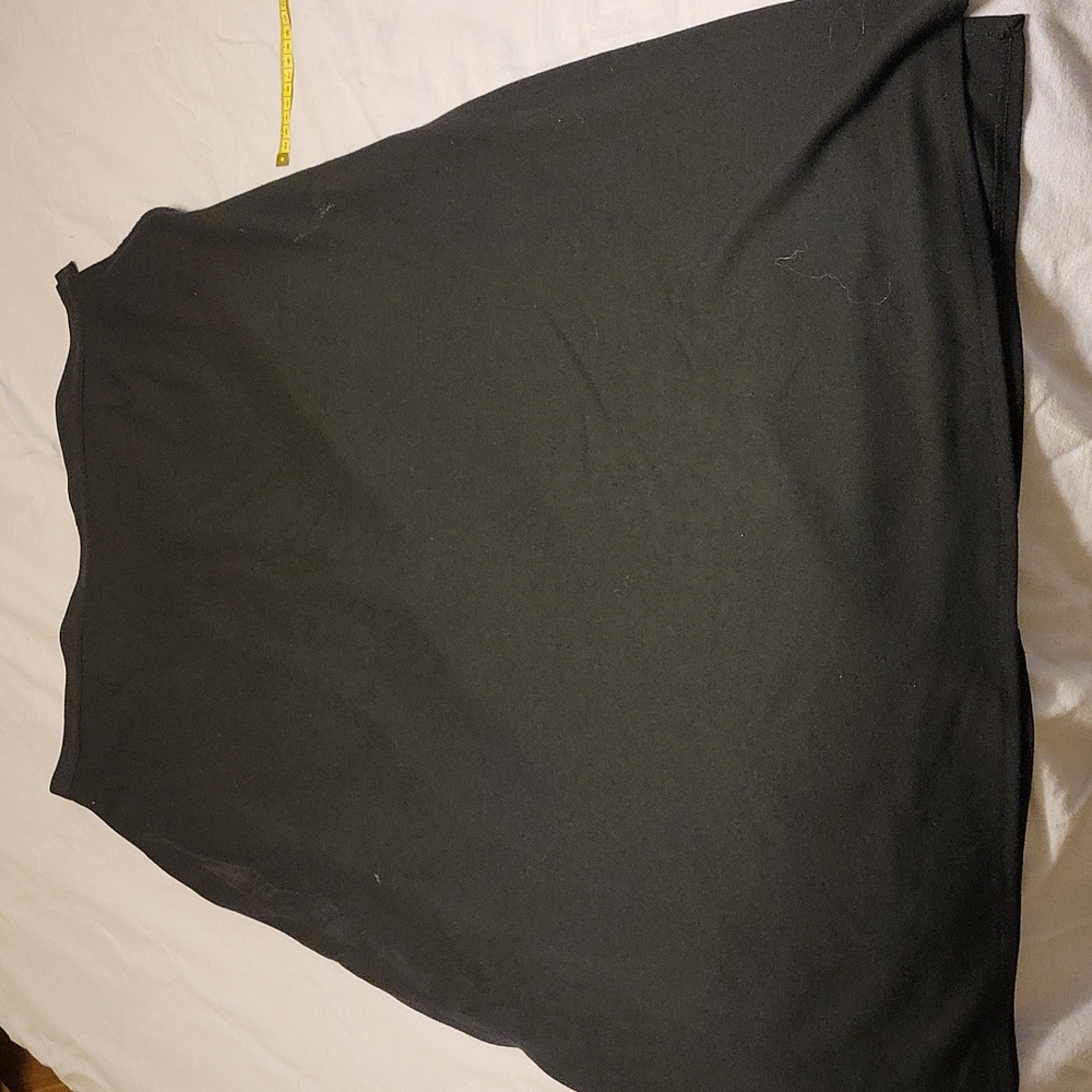 Long black skirt